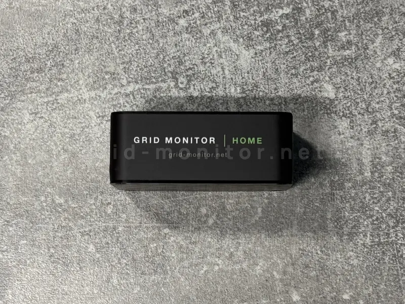 Grid Monitor Home, напис на корпусі