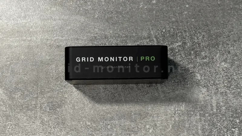 Grid Monitor Pro, напис на корпусі